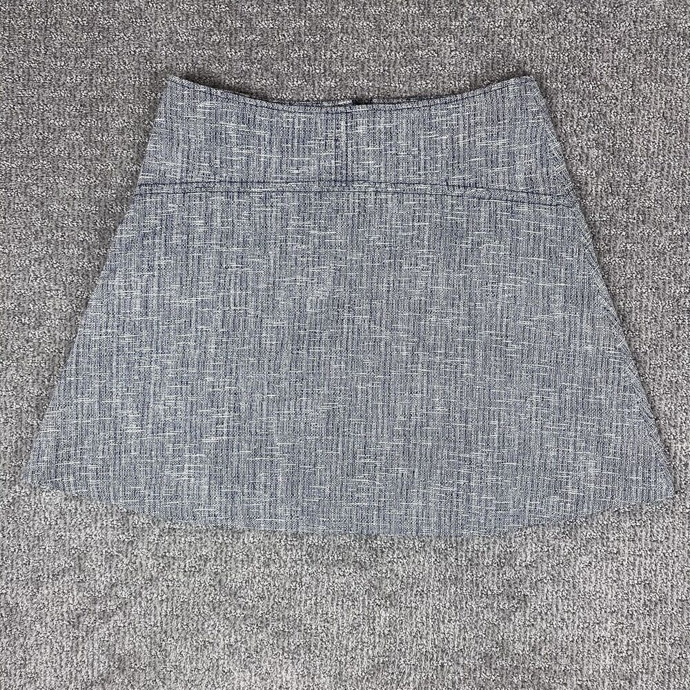 Boden Skirt Womens Twelve Mini A Line Tweed Preppy Career Office Business Blue